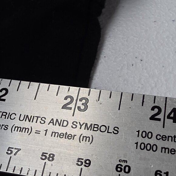 Karen Kane Shirt Womens 2X Black Lace Hem Tunic Top Made USA Stretch Rayon Blend - Picture 9 of 10